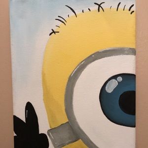 8X10 Minion painting